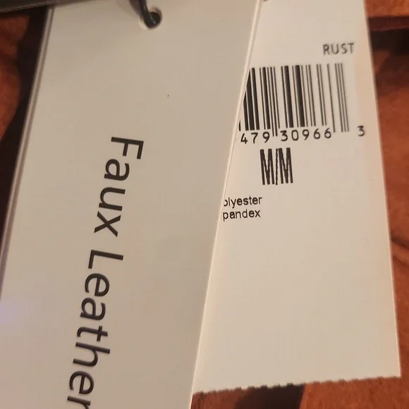 Truth Rust Orange Faux Suede Jacket - Picture 5 of 5